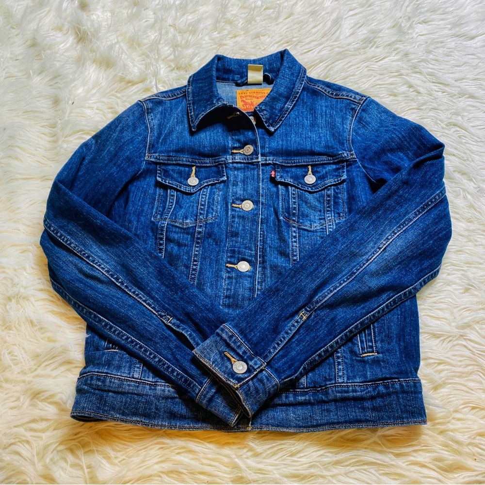 Levi's Indigo Denim Jacket Size M
